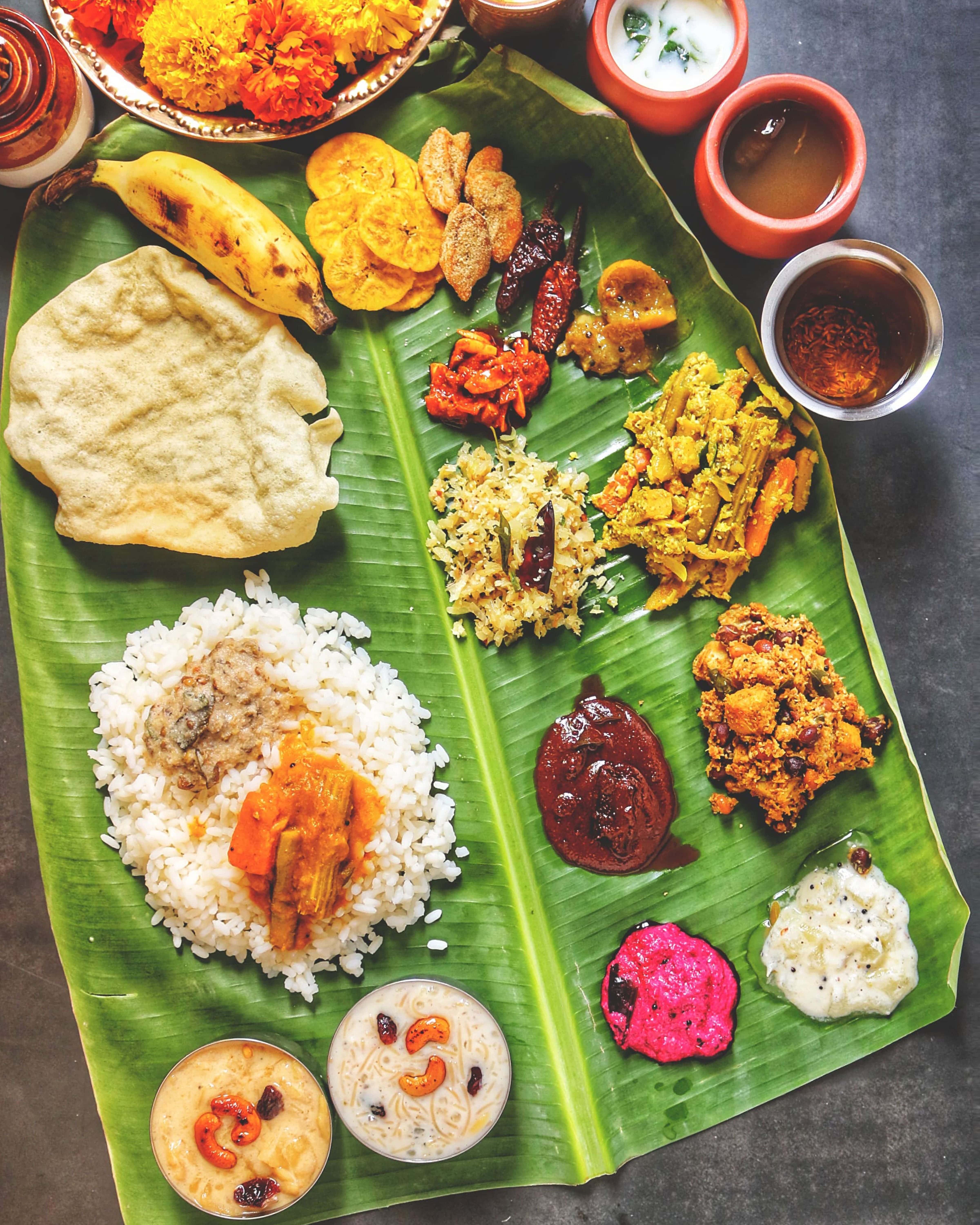 Kerala meals - Sadya